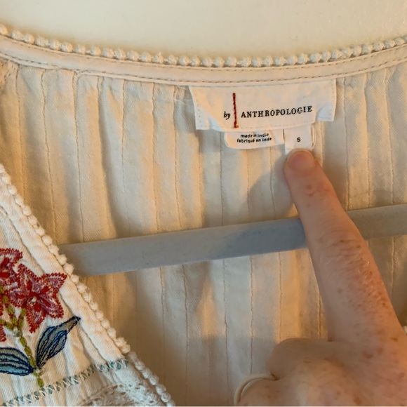 Anthropologie Kayla embroidered blouse - Picture 7 of 7